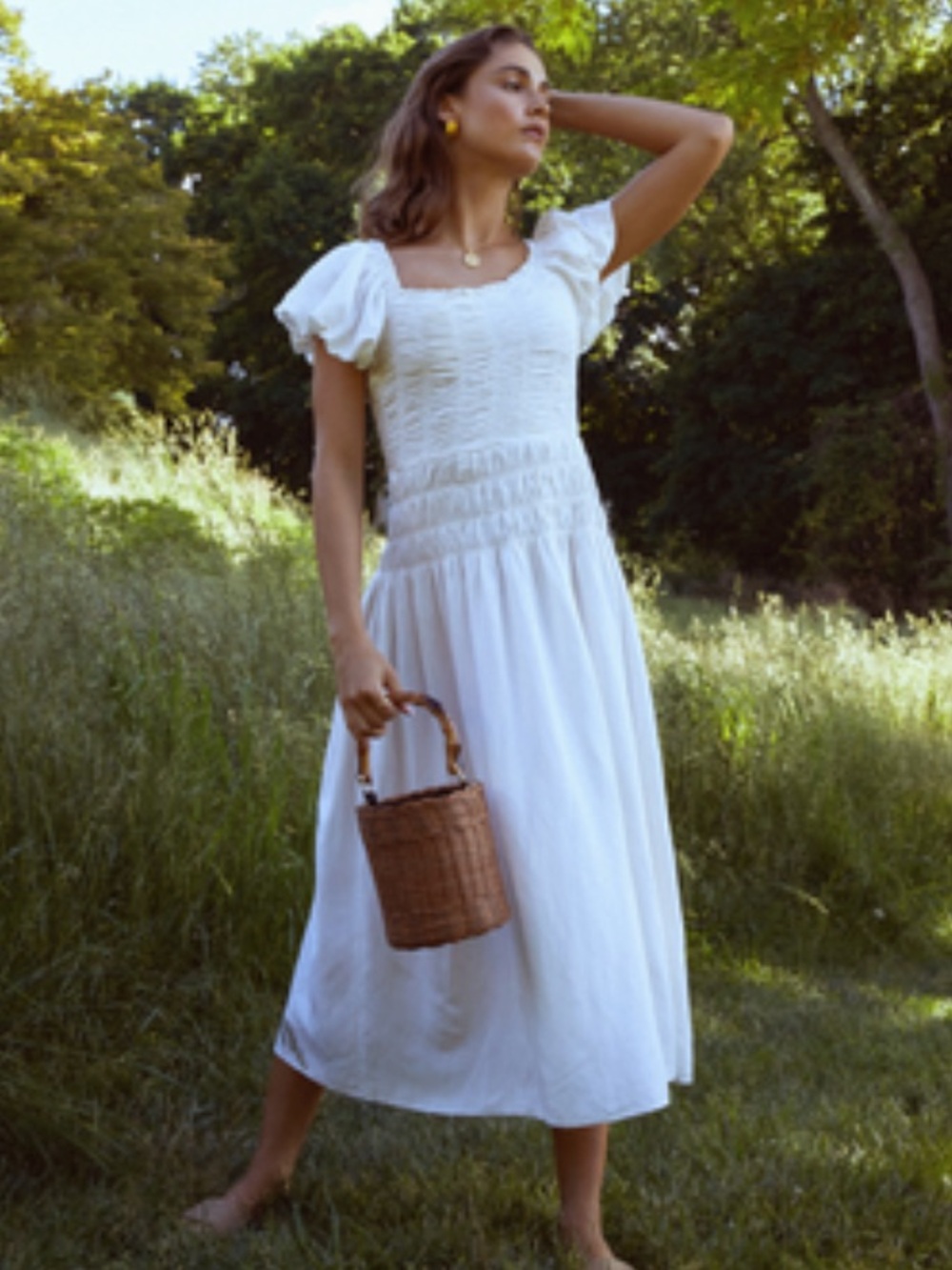 Kourt White Malta Dress XS